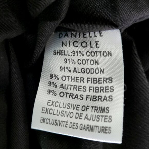 NWT Danielle Nicole Black Macramé Fringe Boho Crossbody Shoulder Bag Satchel - Picture 8 of 13